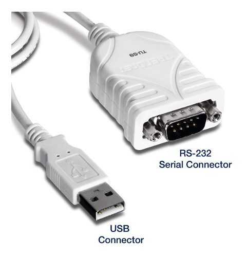 Cable Usb A Serial Rs-232, Db9, Trendnet