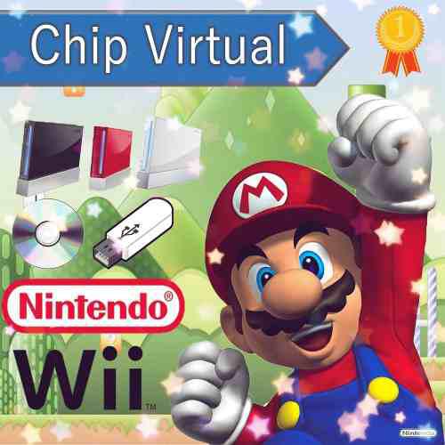 Chip Virtual Nintendo Wii + 4 Sorpresas (tienda Fisica)