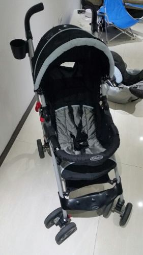 Coche Tipo Paraguas Con Portabebe Graco Y Base Para Carro