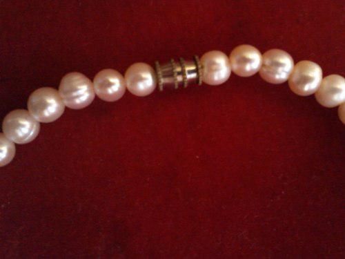Collar De Perlas Original 66 Perlas 40cm De Largo