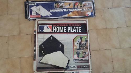 Juego De Home Plate Y Pitching Plate Franklin