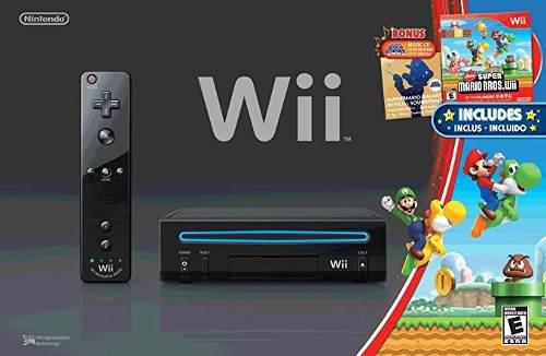 Nintendo Wiii 4 Juegos Originales + 2 Controles + 2nunchuk