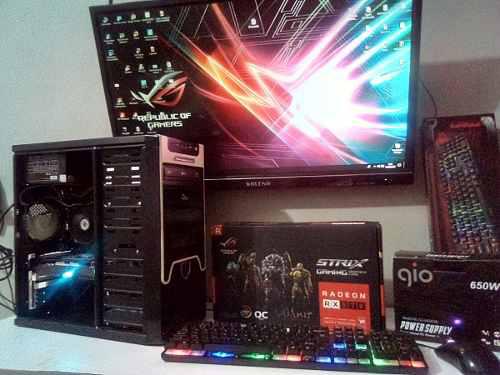 Pc Gamer Intel I3 + 8gb Ram, Asus Rx 570 4gb, 100% Operativa