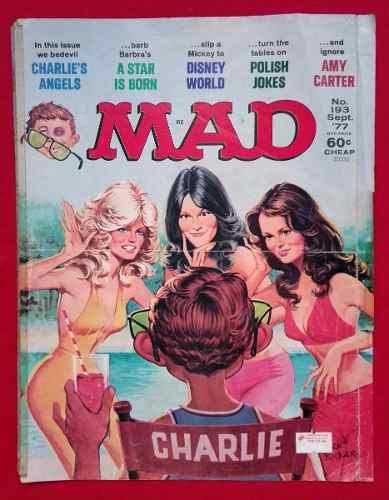 Revista Mad 1977 Los Angeles De Charlie Solo Portada