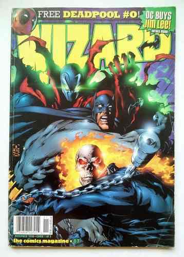 Revista Wizard Batman Spawn Ghost Raider En Ingles Comics