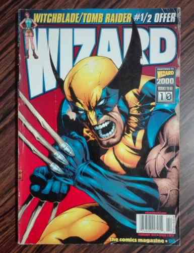 Revista Wizard En Ingles X-men Wolverine Comics