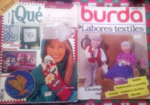 Revistas Burda Con Patrones 2x30.000 Bs