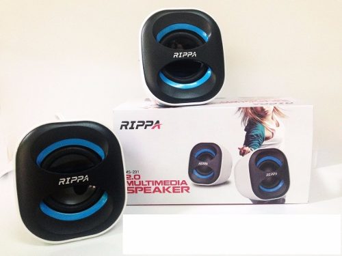Rippa Conertas Para Pc Multimedia Speaker 2.0 Ms-201 Usb