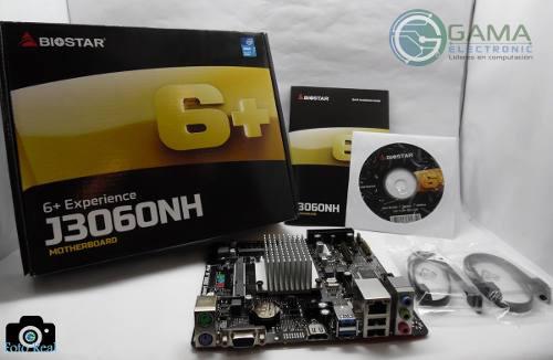 Tarjeta Madre Biostar Intel Celeron J3060nh Dual-core