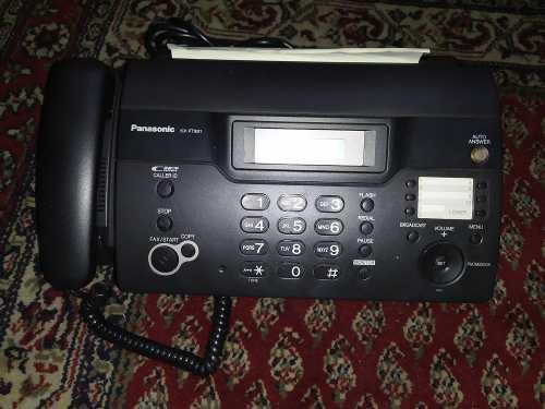 Teléfono Fax Panasonic + Papel (nuevo De Paquete) Nunca