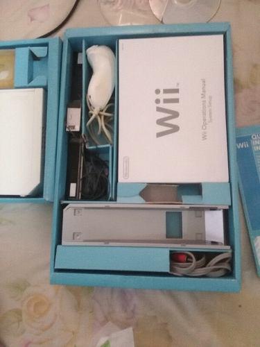 Wii Sport Blanco Con Accesorios (todo Original Nintendo)