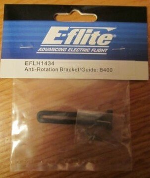 Anti-rotacion Bracket Guide B Ref  E-flite 5 Vrds