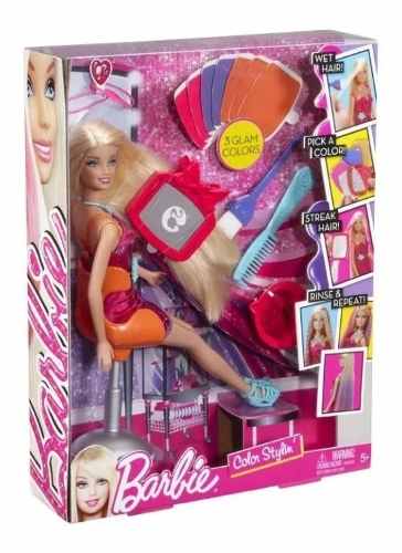 Barbie Color Stylin Hair Original Mattel