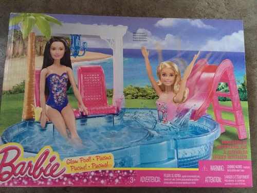 Barbie Piscina Mattel Original.. No Incluye Muñecas..