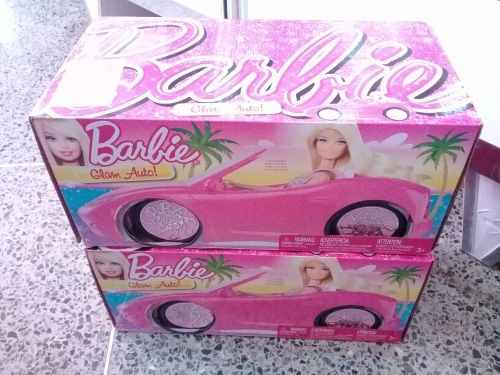 Carro Barbie Convertible Glam Para Muñecas Original
