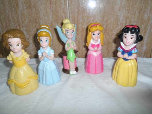 Combo Set Juguete Muñecas Disney Plastico