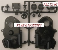 D Parts F/ The Fox Tamiya. (remate Set Incompleto) 2 Vrdes