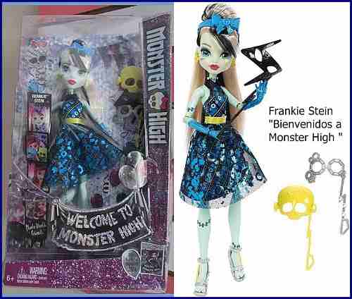 Frankie Stein Welcome Monster High. Original Importada