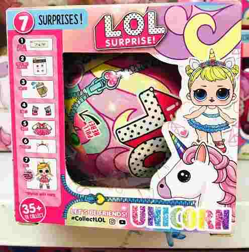 Lol Surprise Unicornio Muñeca + 6 Accesorios