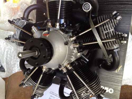 Motor Rc Moki 250 Radial