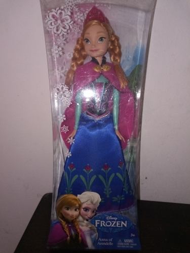 Muñeca Ana De Frozen Original De Mattel.