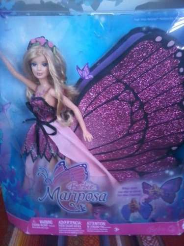 Muñeca Barbie Mariposa