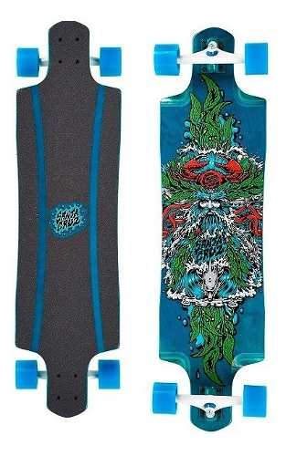 Patineta Longboard Completa Santa Cruz Sea God Cruzer