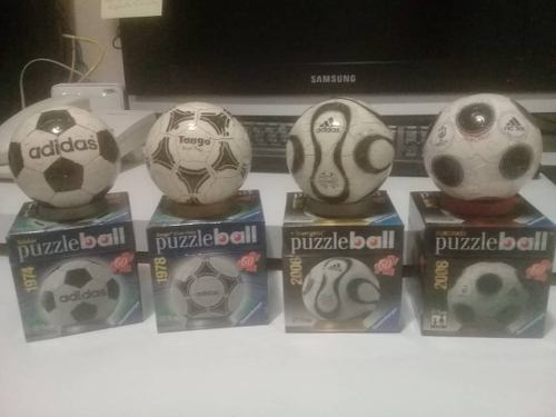 Pelotas Puzzle Balls De Los Mundiales De Futbol