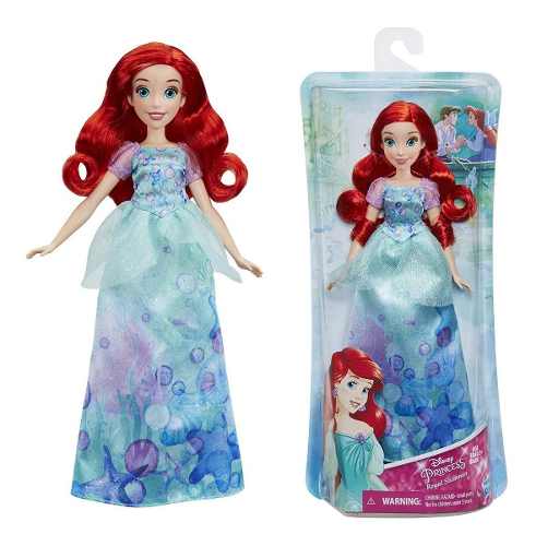 Princesa Disney Ariel La Sirenita Traje Brillante Hasbro