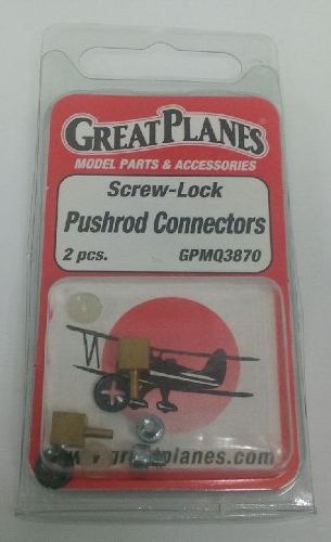 Pushrod Connectors Screw-lock Ref  Great Planes. 3 Vrdes