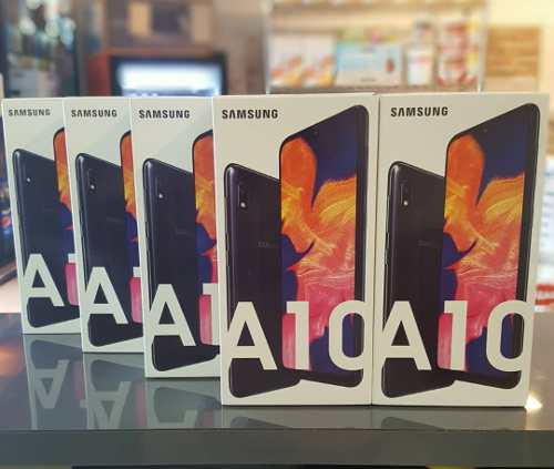 Samsung Galaxy A10 De 32gb Más Vidrio De Regalo (135v)
