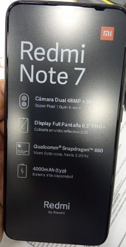 Xiaomi Redmi Note 7 64gb (200) Tienda Fisica