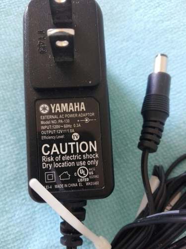 Adaptador Yamaha Original Pa-130 Para Teclados.