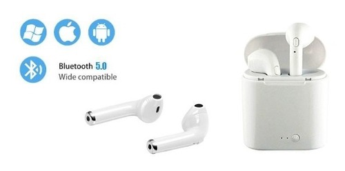 Audífonos Auricular Inalambricos Bluetooth I7 Top Quality!