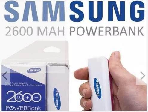 Cargador Portatil Power Bank Samsung 2600mha Somos Tienda