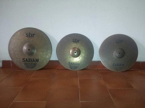 Juego De Tres Platillos Sabian Sbr