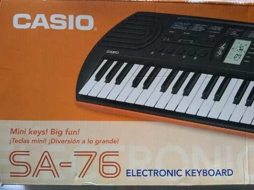 Teclado Casio Sa76