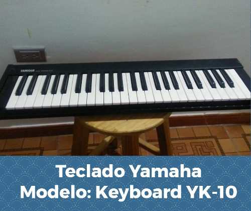 Teclado Yamaha Keyboard Yk-10 (poco Uso)