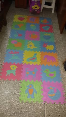 Alfombra Foami Para Bebes 20 Piezas Como Nueva