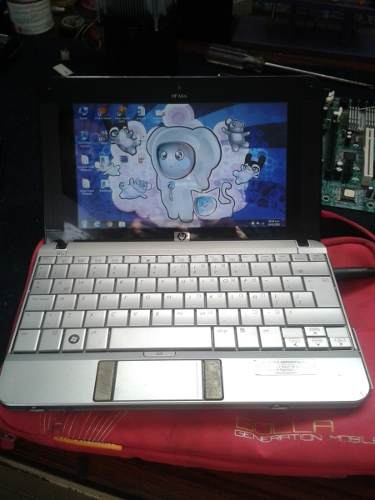 Mini Laptop Hp 120 Gb De Disco 2 Gb De Ram Y Cargador