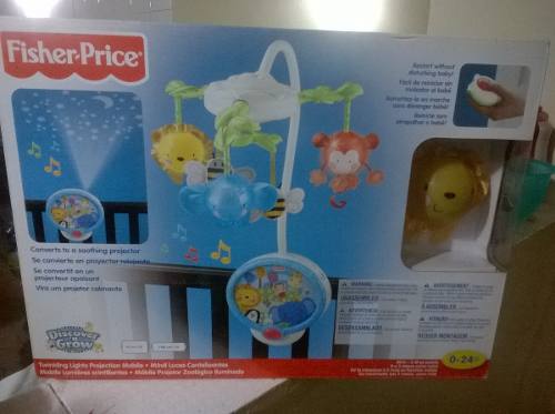 Movil Fisher Price Luces Centelleantes Importado 45 Verdes