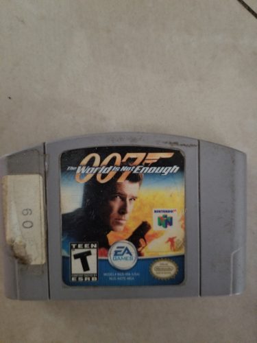 007 World Is Not Enoigh Juego De Nintendo 64