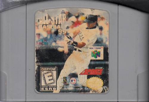 All-star Baseball '99 Video Juego De Nintendo 64 Usado Qq A8