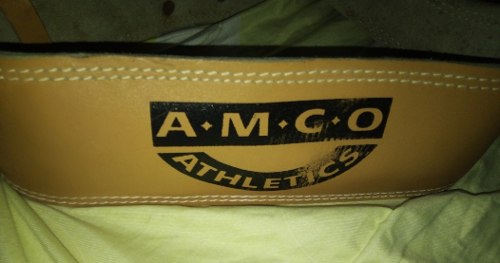 Cinturón A.m.c.o Athletics Pesas Profesionales (4vrds)