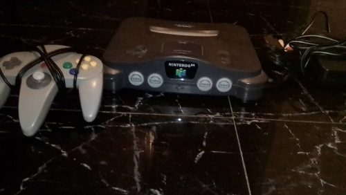 Consola Nintendo 64, 2 Juegos, Cables, Control N64