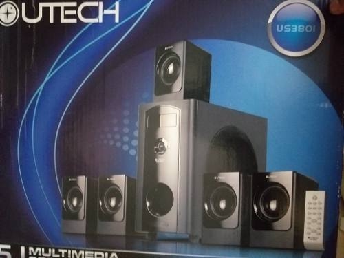 Home Theater Utech 5.1 Sistema De Teatro Cine En Casa