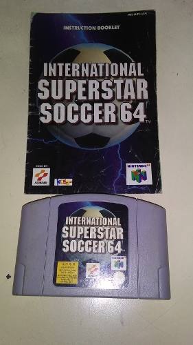 Internacional Super Star Soccer 94 Nintendo 64 Con Manual 5v