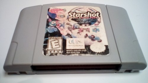 Juego De Nintendo 64. Starshot Space Circus Fever Original