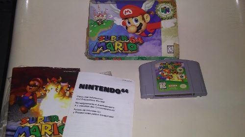 Juego Super Mario 64 Nintendo 64 Completo