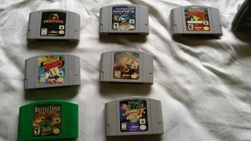 Juegos Cintas De Nintendo 64 Y Transfer Pak